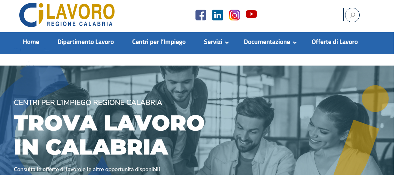 E’ online il nuovo portale unico sulle politiche attive del lavoro in Calabria e le attività dei centri per l’impiego