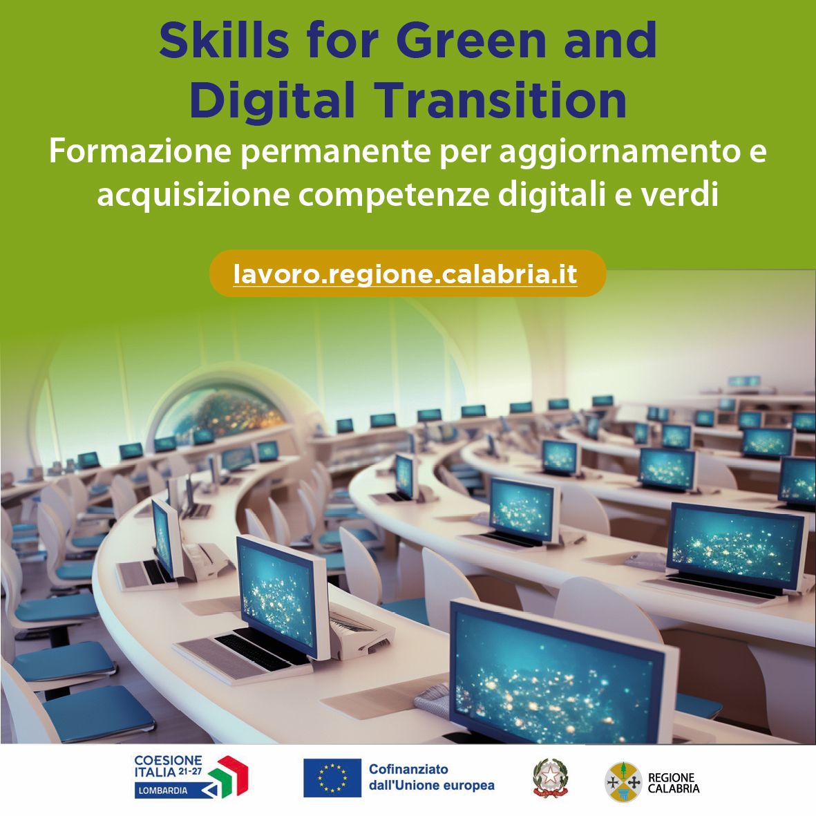 Skills for Green and Digital Transition – Pubblicato l’Avviso